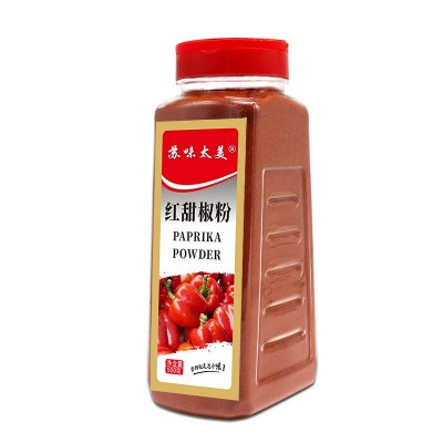 红甜椒粉500g甜红椒粉泡菜上色 辣椒粉西餐烘培调料生产厂家图5