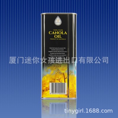KOALA GOLD澳大利亚原瓶原装金考拉芥花油高油酸食用油4L金装图3