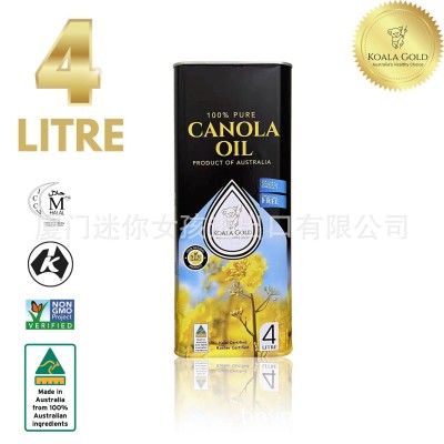 KOALA GOLD澳大利亚原瓶原装金考拉芥花油高油酸食用油4L金装图5