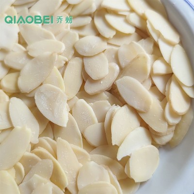 整箱杏仁片扁桃仁片批发巴旦木片坚果11.34KG/箱乔焙牌子图4