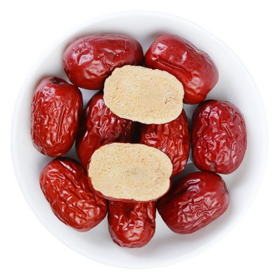 新疆水洗红枣代发批发500g 若羌灰枣小核枣煮粥煲汤火锅枣红枣图2