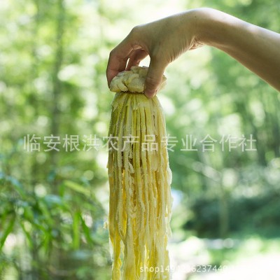 天目山野生特产品批发天目笋干丝 竹笋盐笋干丝 咸笋干丝图1