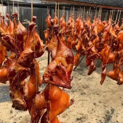 四川烟熏鸭边腿 农家味跑江湖地摊赶集品 口味香醇厂家批发图2