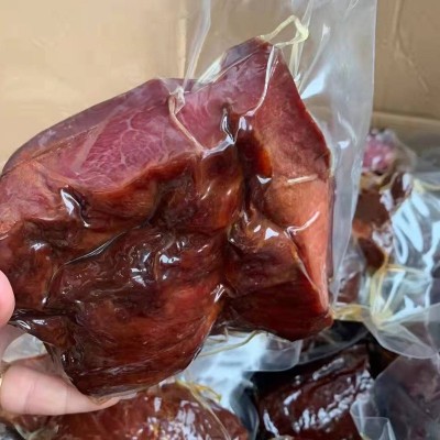 厂家批发跑江湖地摊货源真空酱香肉麻辣五香卤味猪肉真空500g大块图2