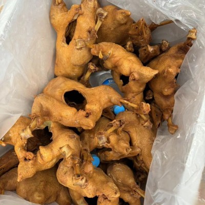 厂家一手货源全熟鲜卤鹅批发3斤左右全熟即食卤菜店餐饮食材批发图3
