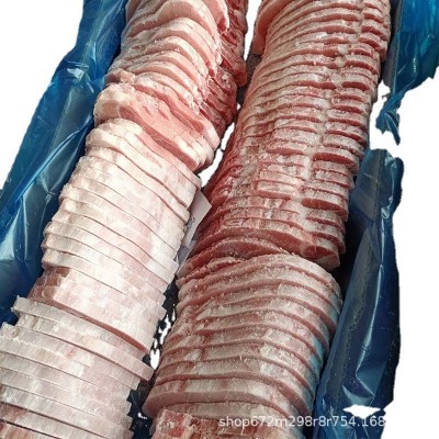 供应新鲜冷冻大排片 原切去骨猪排猪里脊肉快餐食堂 猪肉排图5