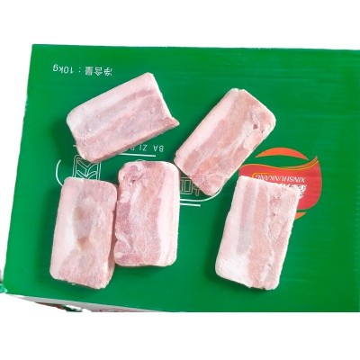 冷冻生鲜猪五花肉 大肉块合成把子肉快餐商用 梅菜扣肉片不碎不散图4