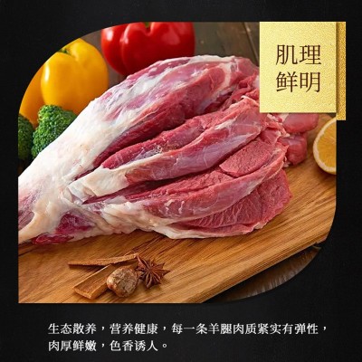草原羊肉 内蒙古羊肉 杭锦旗锦鹏养殖肉质鲜美不膻不腻现货批发