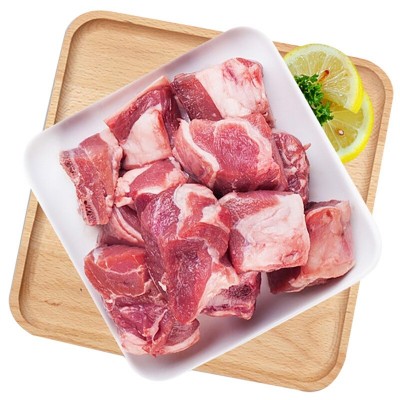 碱滩羊 正宗内蒙古生鲜散养原切羔羊羊肉草原羊腿切块1kg图5
