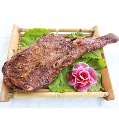 宁夏盐池滩羊羔羊前腿 新鲜现杀烧烤羊前腿 清真图4