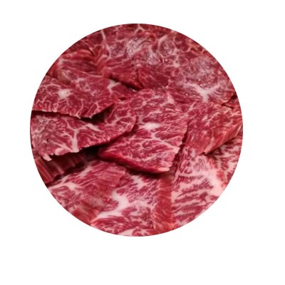韩式烤肉食材连肝肉 烤肉火锅餐厅酒店用日韩式原切连肝肉图5