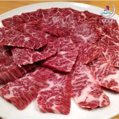 韩式烤肉食材连肝肉 烤肉火锅餐厅酒店用日韩式原切连肝肉图4