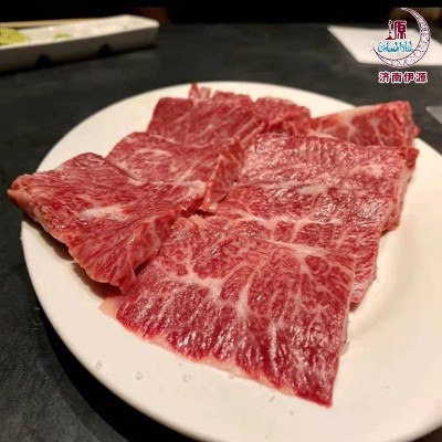 韩式烤肉食材连肝肉 烤肉火锅餐厅酒店用日韩式原切连肝肉图3