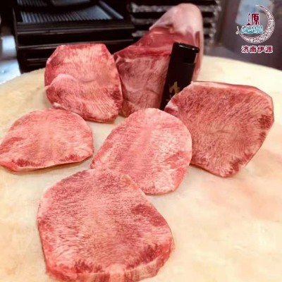 餐饮批发牛舌 韩式烤肉牛舌头 火锅烧烤食材涮牛舌片现货图4