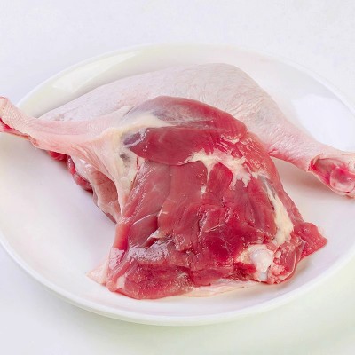 清真内蒙古农家散养新鲜带皮生鸭腿肉生鲜冷冻鸭边腿冻大鸭腿4斤图4