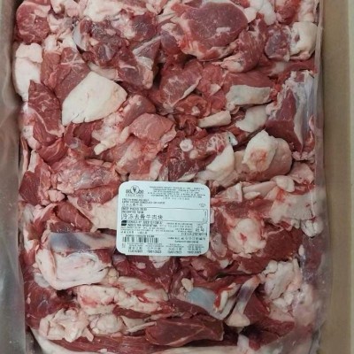 巴西进口原装牛碎肉整箱牛肉块80VL牛肉馅食堂餐厅原材料图3