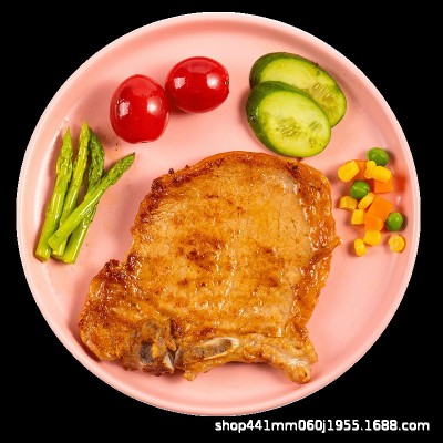 黑椒T骨猪排150g腌制半成品猪扒包专用西餐厅汉堡烤肉食材商用图5
