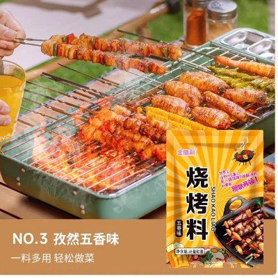 淄博烧烤料全套孜然500g烧烤粉 烤肉蘸料腌料 韩式烤肉250g烧烤料图3