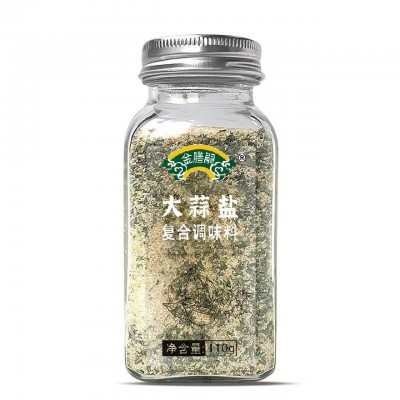 欧芹大蒜盐复合调料调味料批发110克整箱盐批发大蒜盐图4