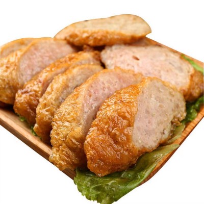 卷章批发惠来广章猪脚饭腐皮卷猪肉卷猪肉饼特色小吃冷冻食材图3