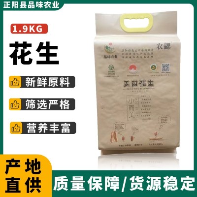 1.9千克正阳花生农场自产正阳新货花生米白沙系列农家大颗粒花生图2