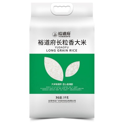 裕道府 长粒香米 5kg 2023年新粮东北大米粳米长粒米 真 空包装图5