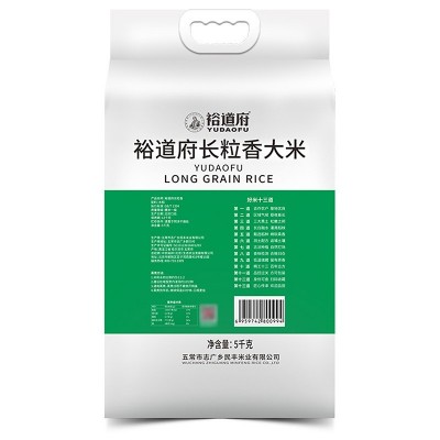 裕道府 长粒香米 5kg 2023年新粮东北大米粳米长粒米 真 空包装图3