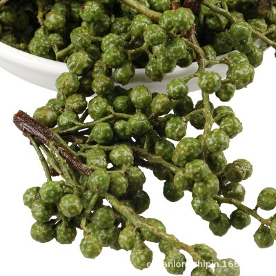 重庆保鲜青花椒九叶青花椒四川特产新鲜麻椒350g真空袋装批发图3
