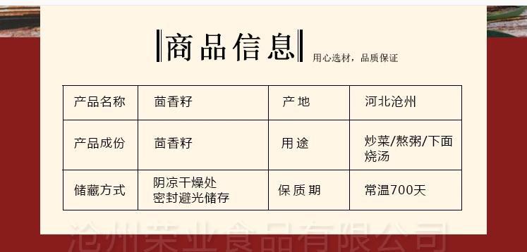 茴香籽