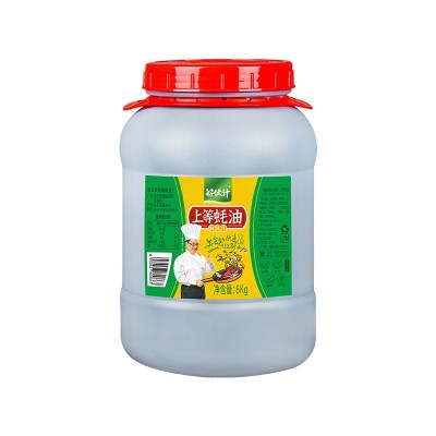 好伙计蚝油 6kg大桶装餐饮调味品 烧烤火锅食品工厂勾芡调味耗油图5