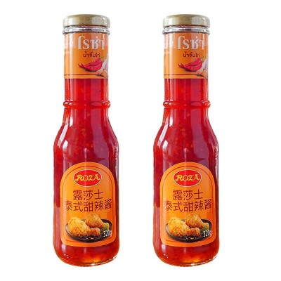 露莎士甜辣酱泰国进口泰式甜辣酱蒜蓉辣酱炸鸡手抓饼辣椒酱下饭酱图5