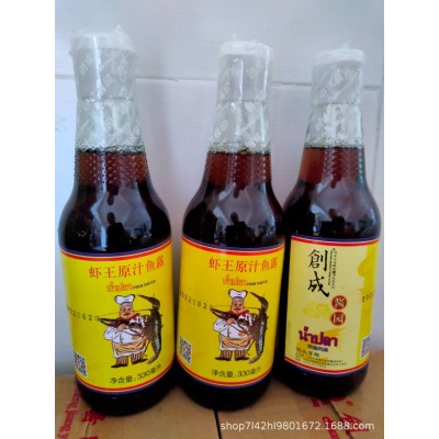 潮汕特色调味创成鱼露330ml 鲜虾原汁鱼露汕头鱼露厨房汕头鱼露图2