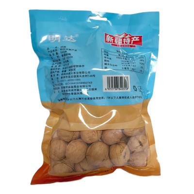 新疆阿克苏生核桃原味500g独立包装代发 185薄皮纸皮核桃工厂批发图4