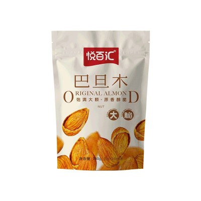 新货奶油带壳巴旦木扁桃仁净重250g炒货坚果网红零食批发图5