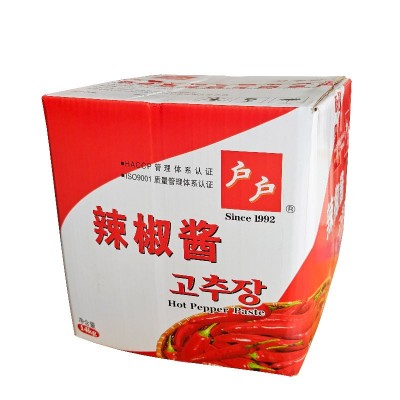 柏兰户户辣椒酱14kg包邮韩国甜辣酱韩式炒年糕拌饭酱柏兰辣酱商用图3