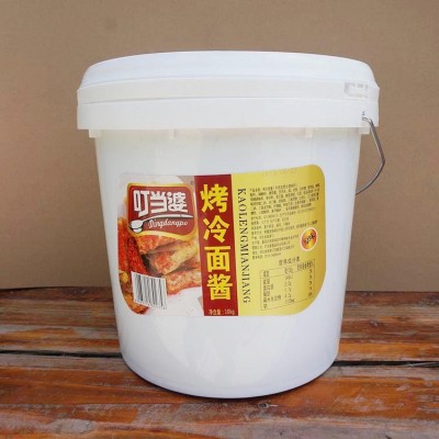 叮当婆烤冷面酱调味酱 三种口味 10kg商用大桶 耐用实惠图4