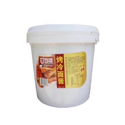 叮当婆烤冷面酱调味酱 三种口味 10kg商用大桶 耐用实惠图1