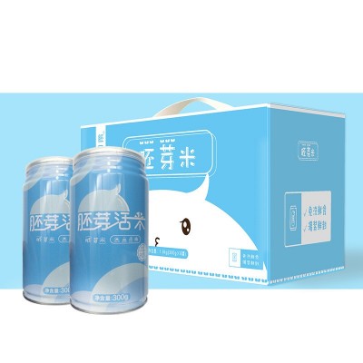 胚冠罐装胚芽米宝宝粥米营养米东北大米宝宝粥米营养米1800g/箱图4
