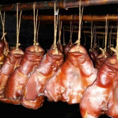 湘腊柴火猪拱嘴四川特产全腊烟熏猪鼻子肉特色腊味猪嘴巴