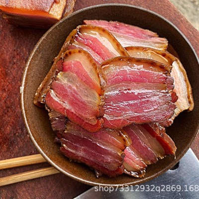 湖北恩施特产农家自制烟熏腊肉猪脚湖南湘西贵州香肠四川正宗五花图5