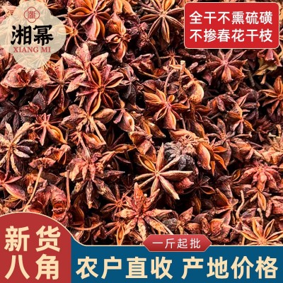 湘幂广西大红八角春花八角调味料卤味香辛料源头批发新货全干香料图1