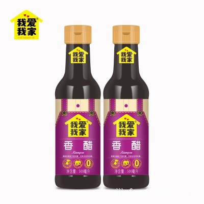 爱家调味品香醋500ml/瓶酿造食醋陈醋凉拌蘸料醋炒菜调料食用醋图2