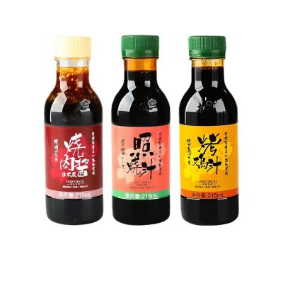 照烧汁家用饭店炒菜炒饭厨房调味料瓶装腌肉日式樱花照烧酱汁批发图5