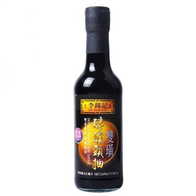 李锦记进口双璜醇酿头抽（酿造酱油）鲜酱油调味凉拌炒菜 500ml