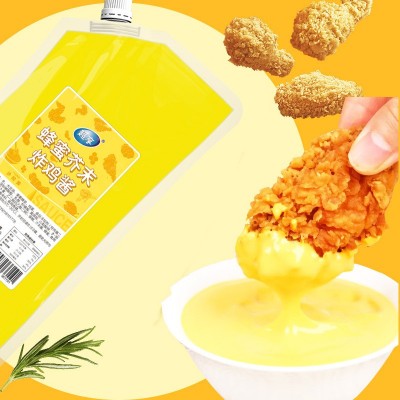 韩式风味蜂蜜芥末酱商用炸鸡汉堡蘸酱低脂甜辣酱沙拉寿司调味酱料图2
