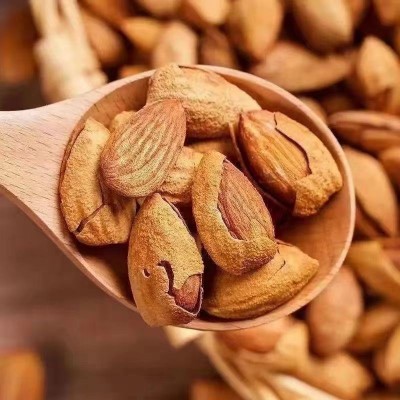 巴旦木纸皮盐焗味 代发大杏仁500g 手剥巴坦木零食奶香 全国包邮图3