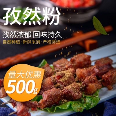 新疆孜然粉烧烤调料商用纯子然自然颗粒半碎撒料支持OME
