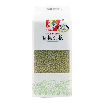 粗粮旺有机绿豆500g袋装 绿豆沙豆汤粥馅料五谷杂粮粗粮图3
