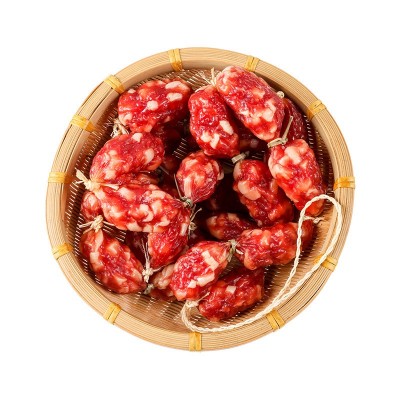 500g一袋厂家现货广味粒肠东莞粒肠真空包装腊肠一件包邮肉枣肠图5