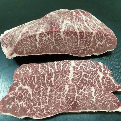 澳洲和牛M9上脑边牛排新鲜原切雪花牛排餐厅烤肉店翼板肉牛肉批发图2